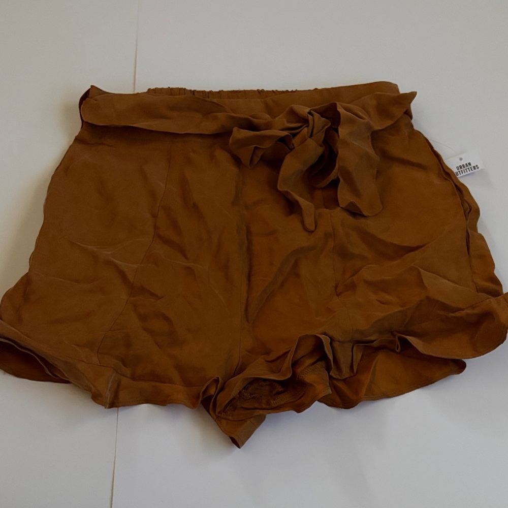 Urban Outfitters High Waist Brown Shorts